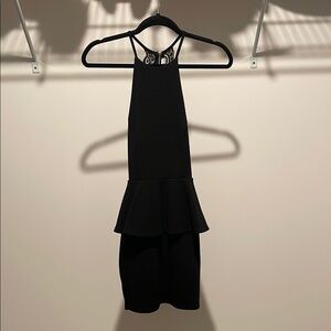 Elegant Black Sleeveless Dress